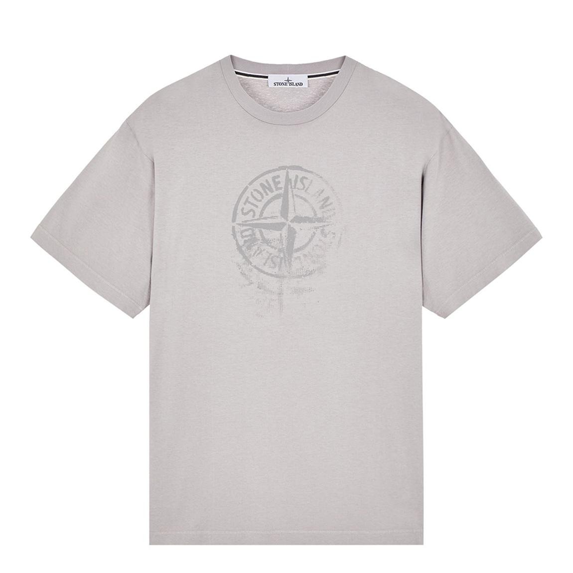 Grey Reflective Cotton T-Shirt main product photo
