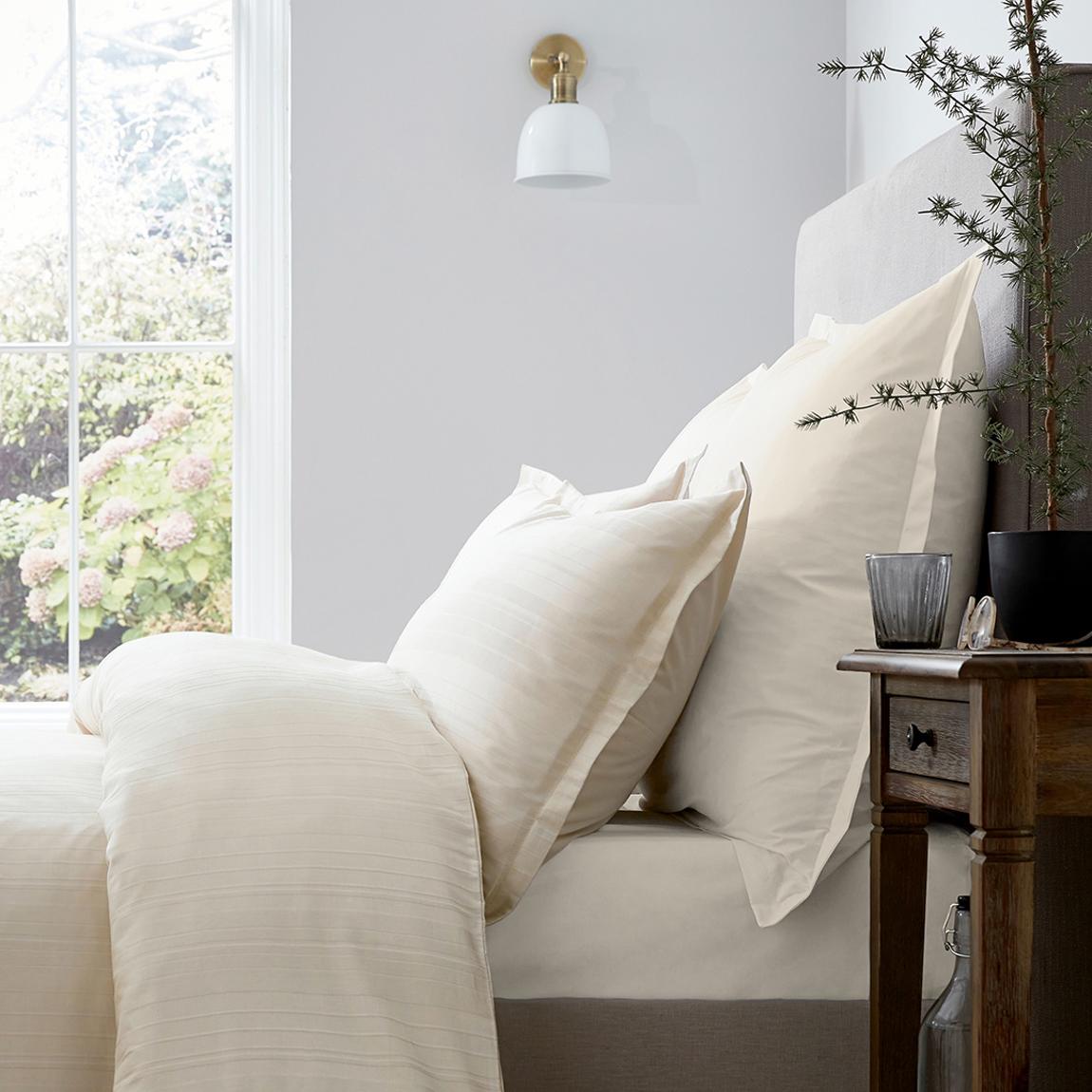 Seren Double Duvet Cover, Ivory main product photo