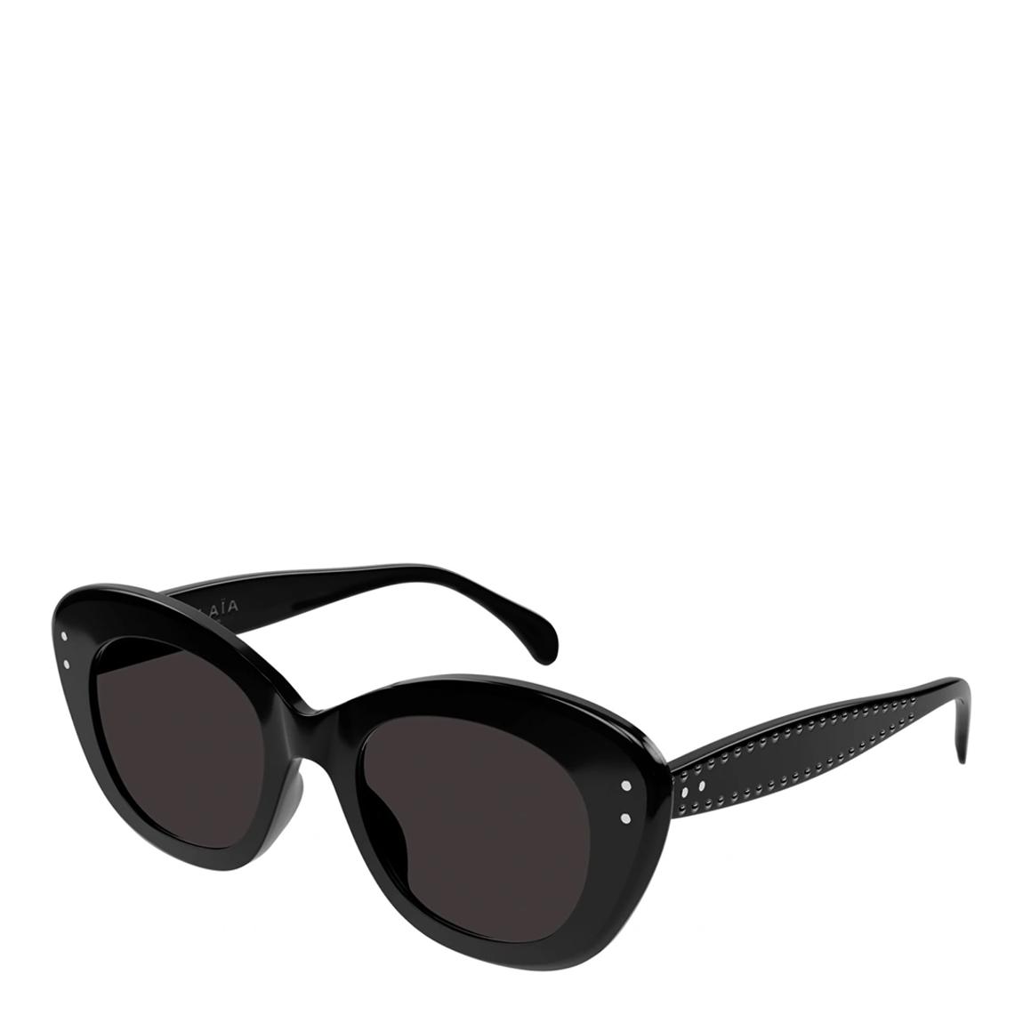 Women's Alaia Black Cat Eye Sunglasses 52mm main product photo