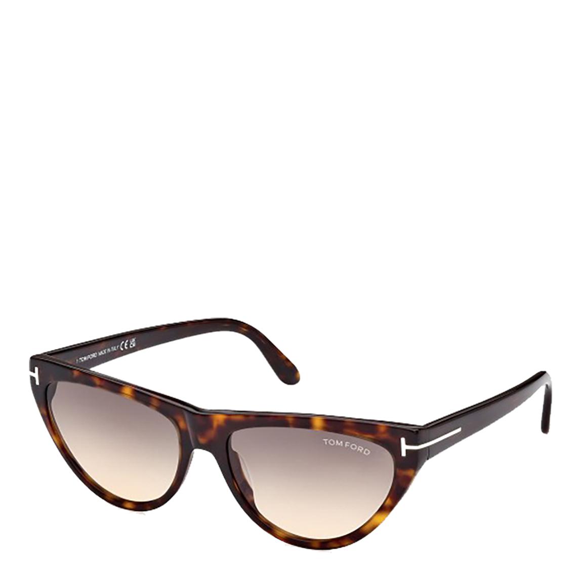Women's Brown Tom Ford Sunglasses 56mm main product photo