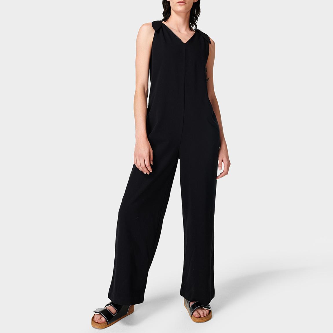 Black Harlow Strappy Jumpsuit main product photo
