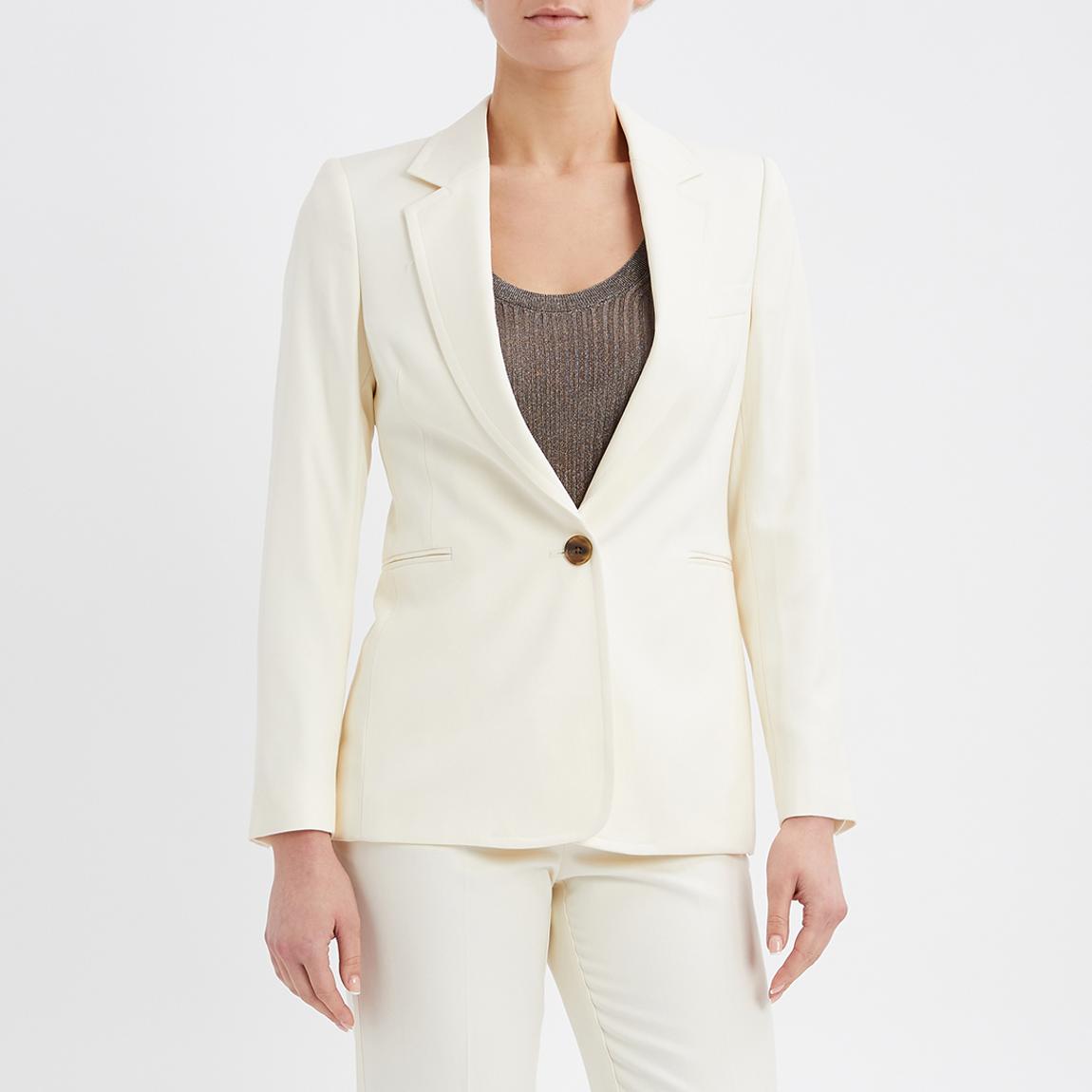 Cream Amber Single Breasted Blazer main product photo