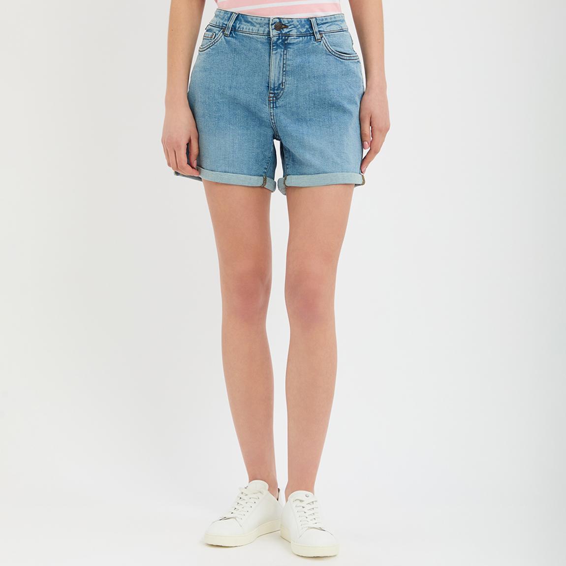 Blue Denim Shorts main product photo