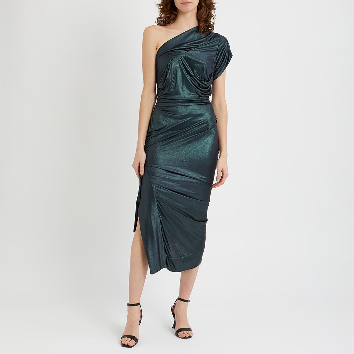 Teal Andalouse Shimmer Dress main product photo