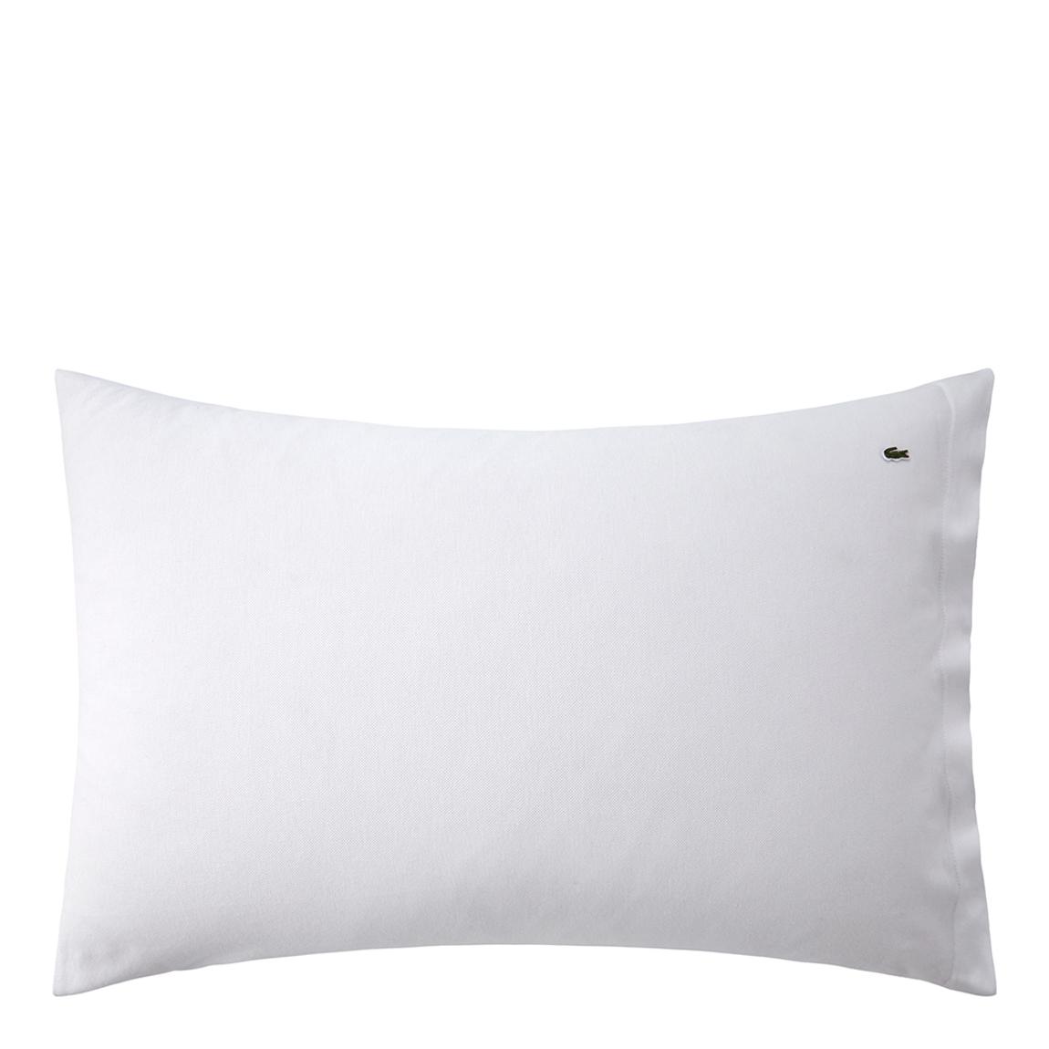 Pique 10 Blanc Standard Pillowcase main product photo
