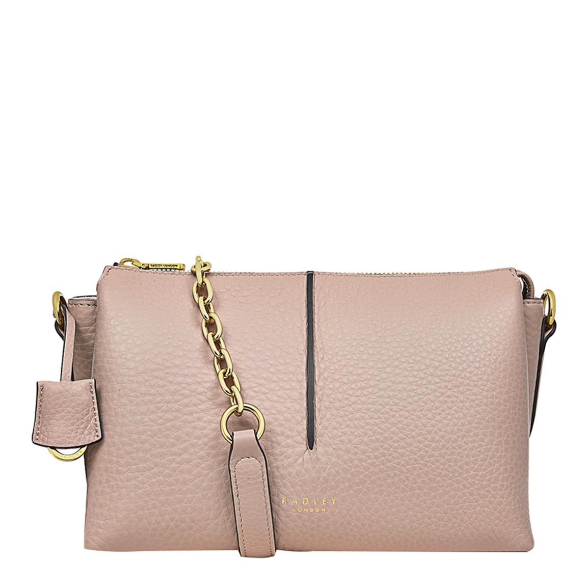Prairie Pink Hillgate Place - Cha Small Ziptop Crossbody main product photo