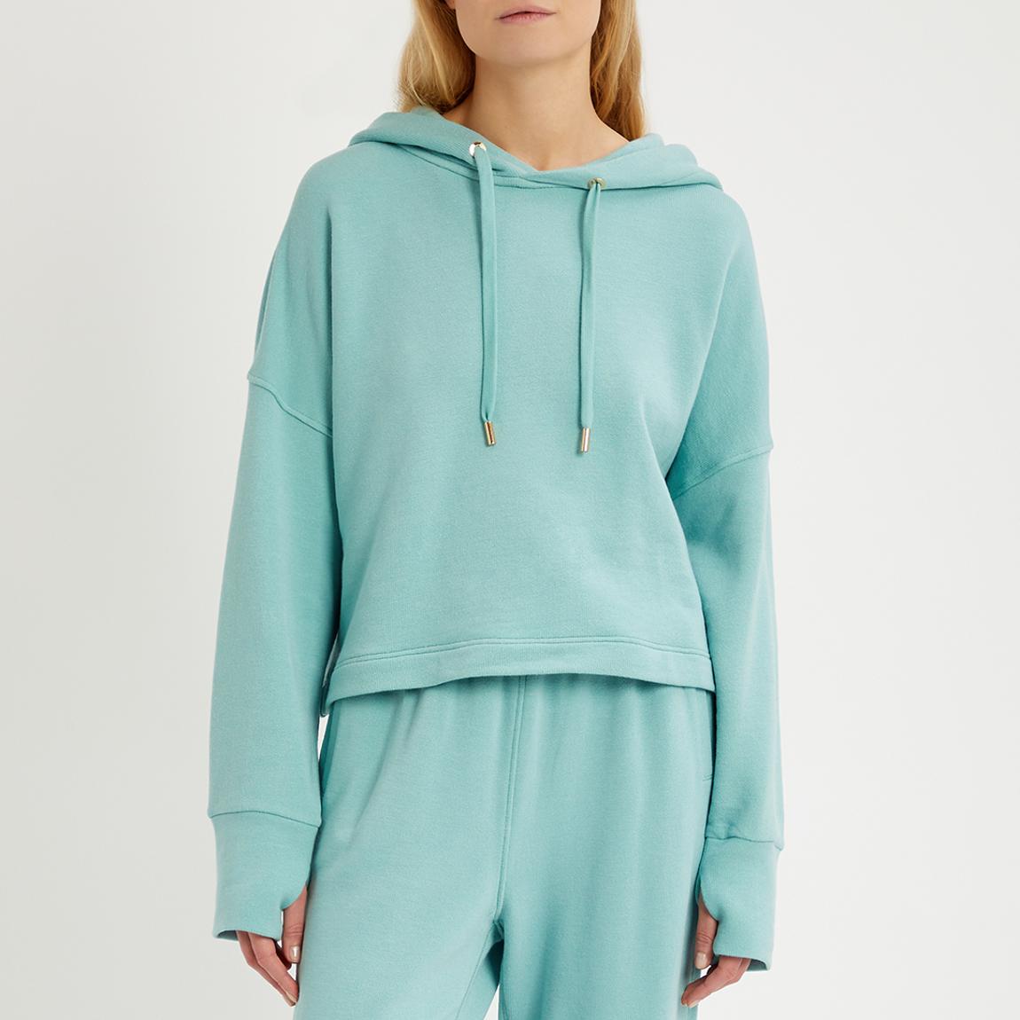 Seafoam Hooded Sweatshirt main product photo