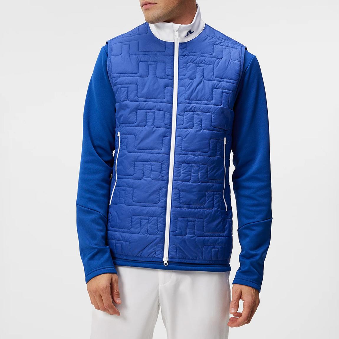 Blue Stefano Hybrid Vest main product photo