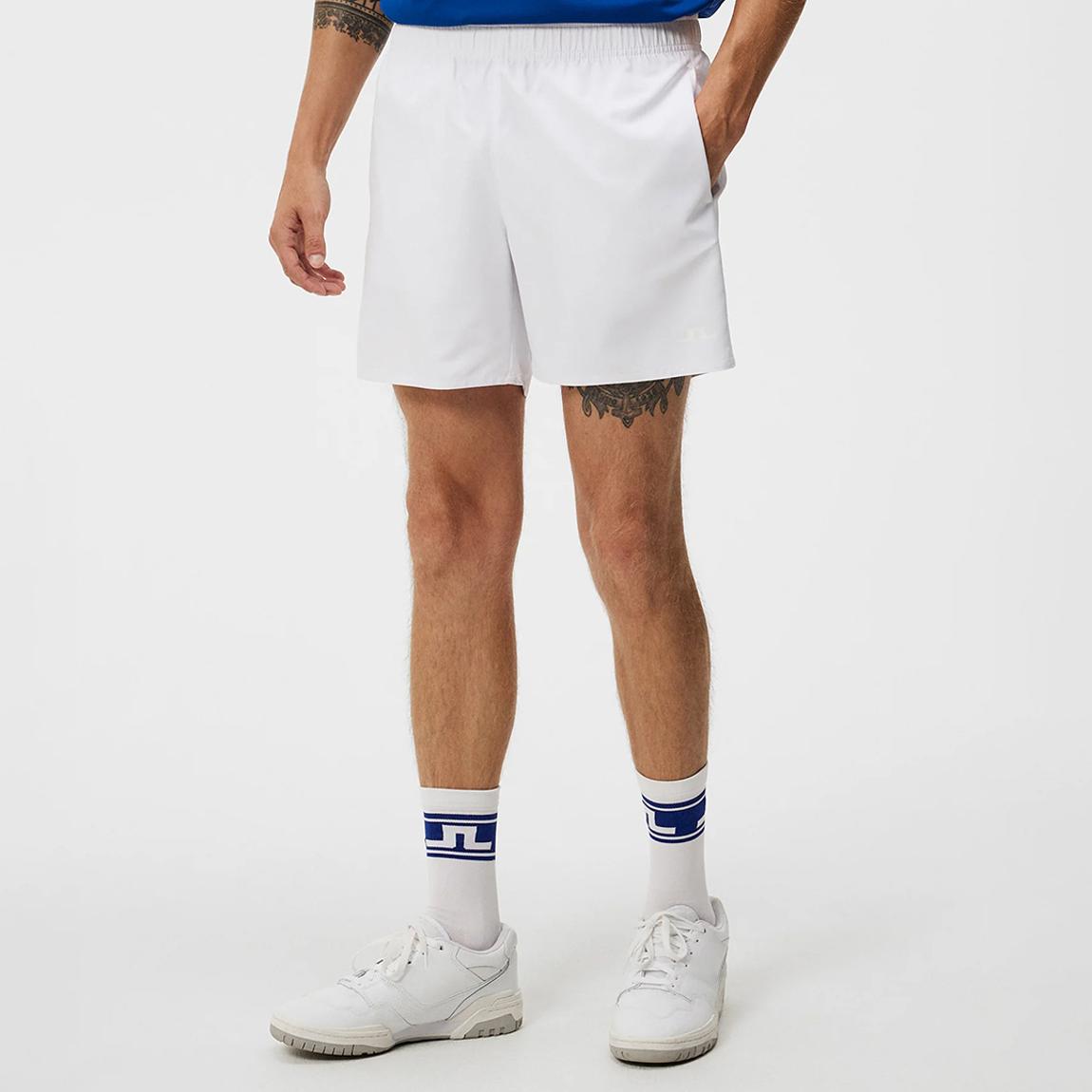 White Preston Shorts main product photo