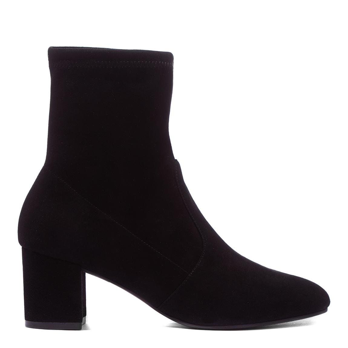 Black Suede Siggy 60 Bootie main product photo