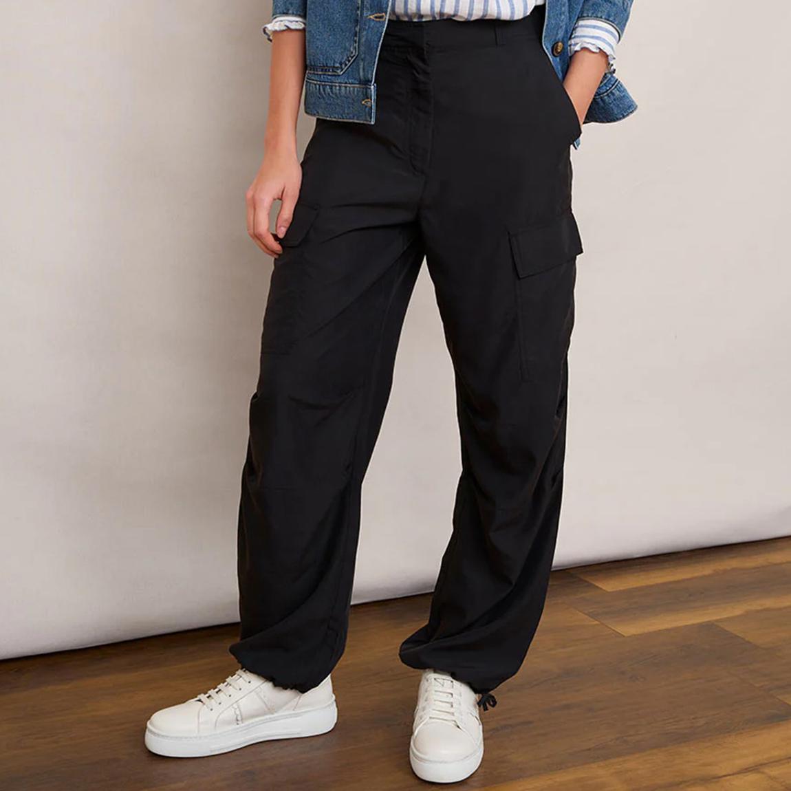 Black Ellie Cargo Trousers main product photo