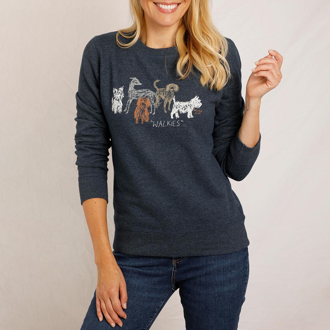 Navy Chidham Sweatshirt main product photo