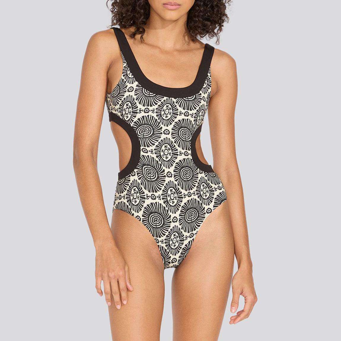 Black Sarah Swimsuit main product photo
