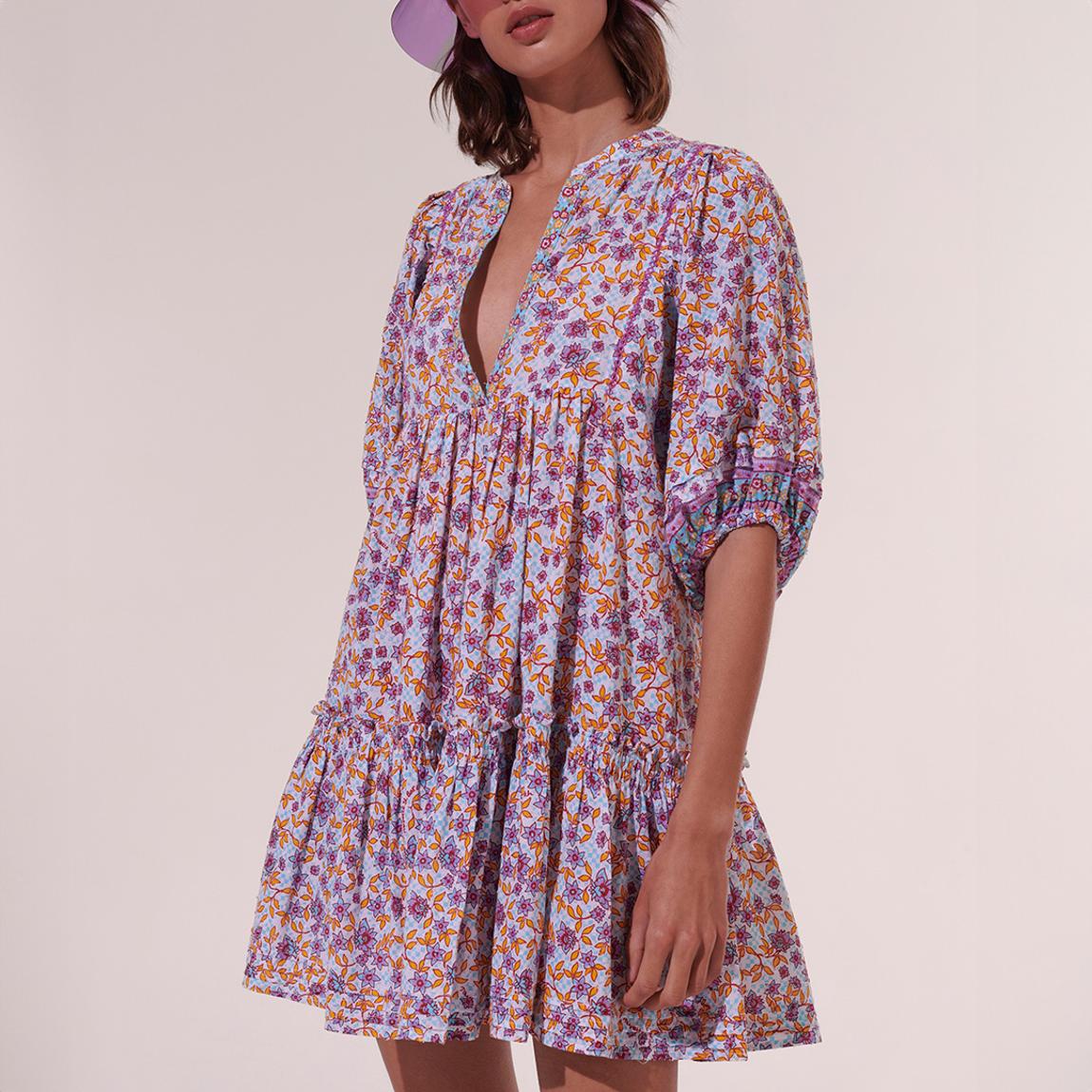 Blue Aria Mini Dress main product photo