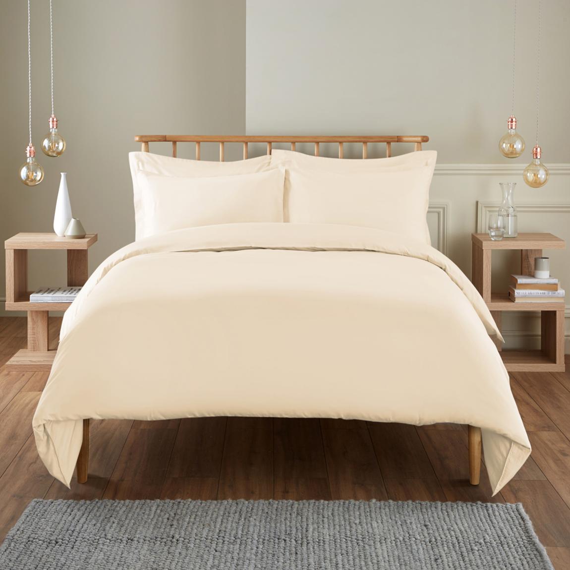 400TC Double Duvet Cover, Cream main product photo
