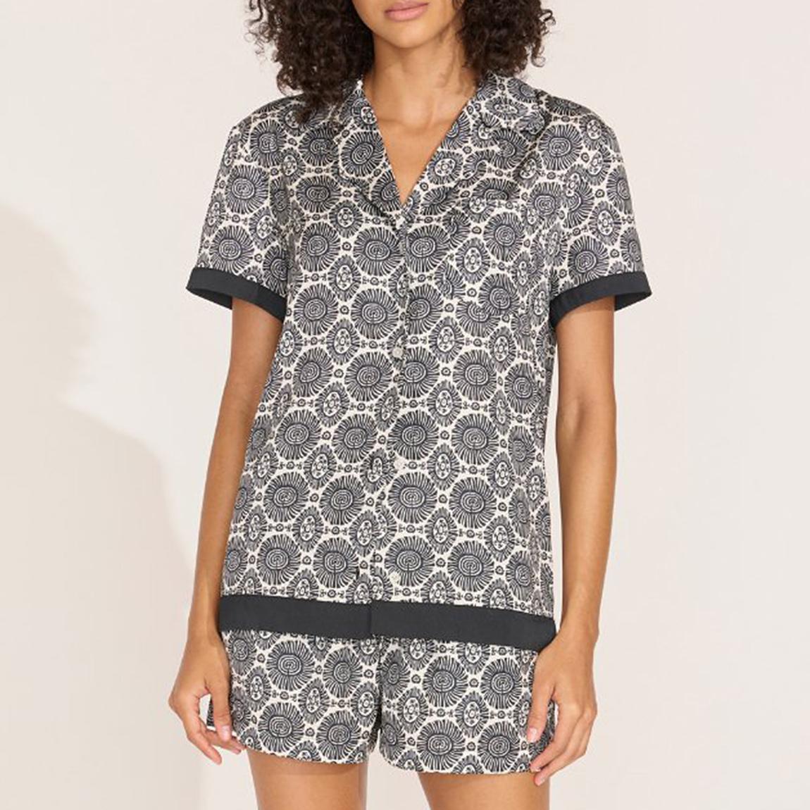 The Dahlia Top - Medallion Print main product photo