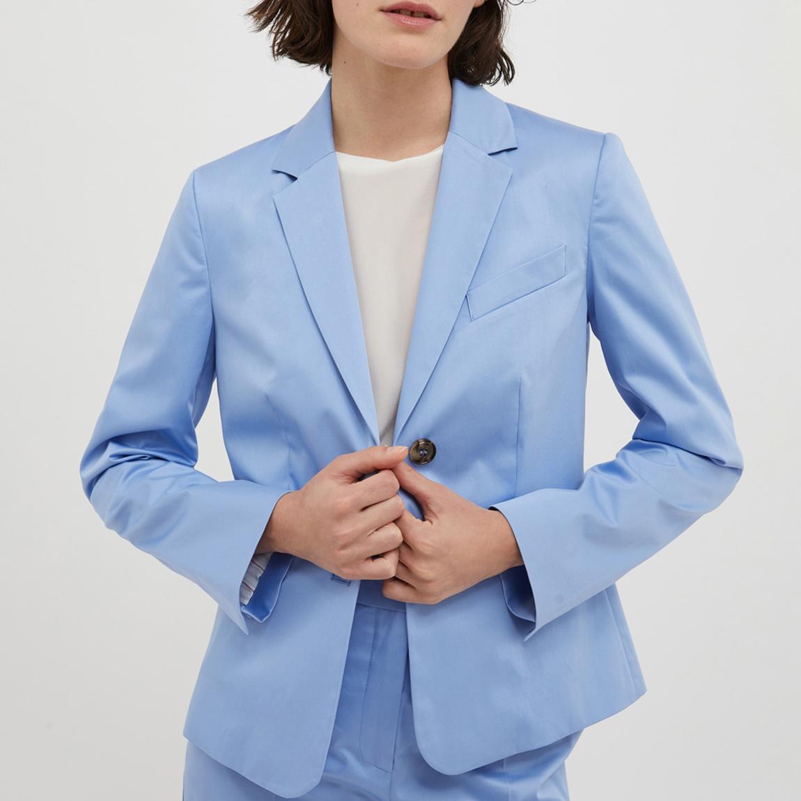 Blue Procura Cotton Blazer main product photo