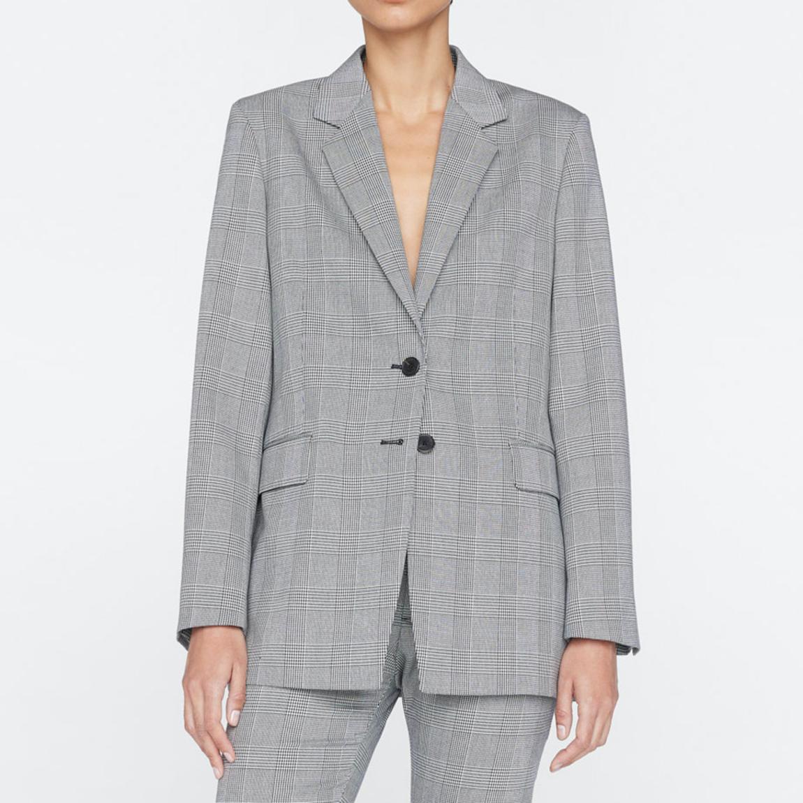 Grey Oversized Blazer main product photo