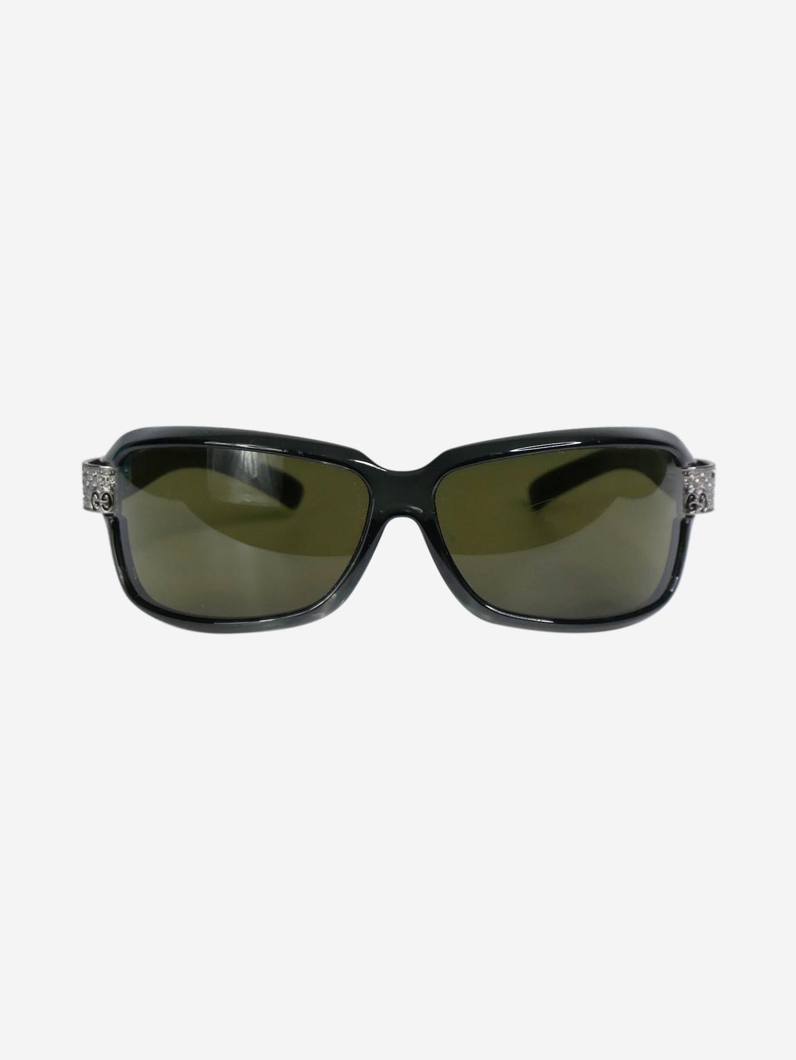 Red wrap around sunglasses main product photo