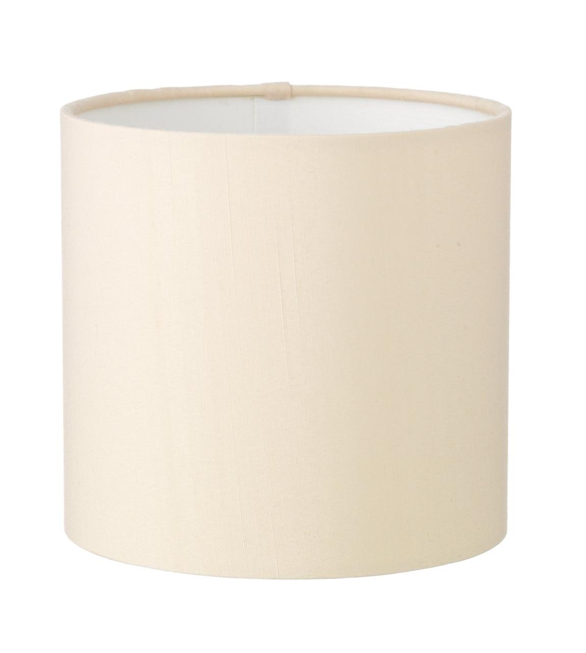 Garbo Cream Faux Silk Drum Shade 14.5cm main product photo