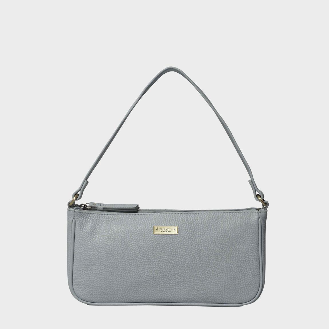 ZERA' Real Leather Baguette Shoulder Bag main product photo