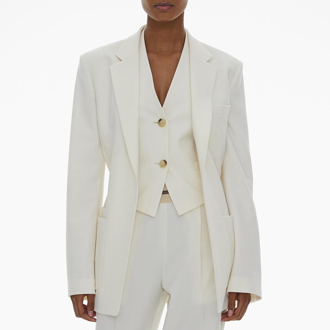 White Belted Blazer main product photo