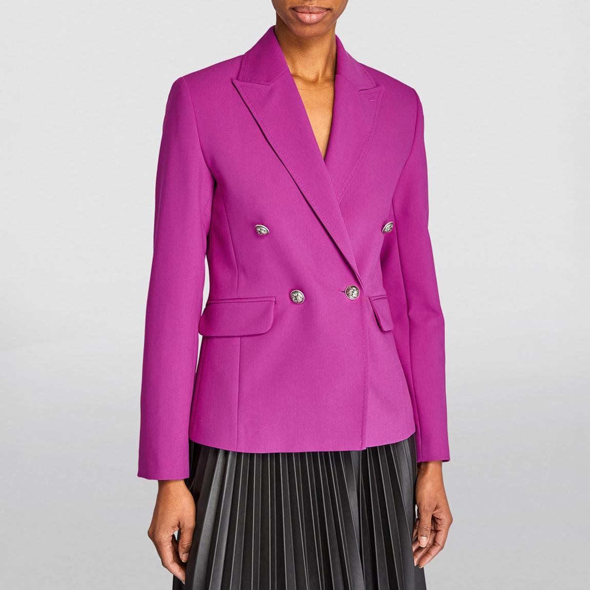 Purple Mosella Double Breasted Blazer main product photo