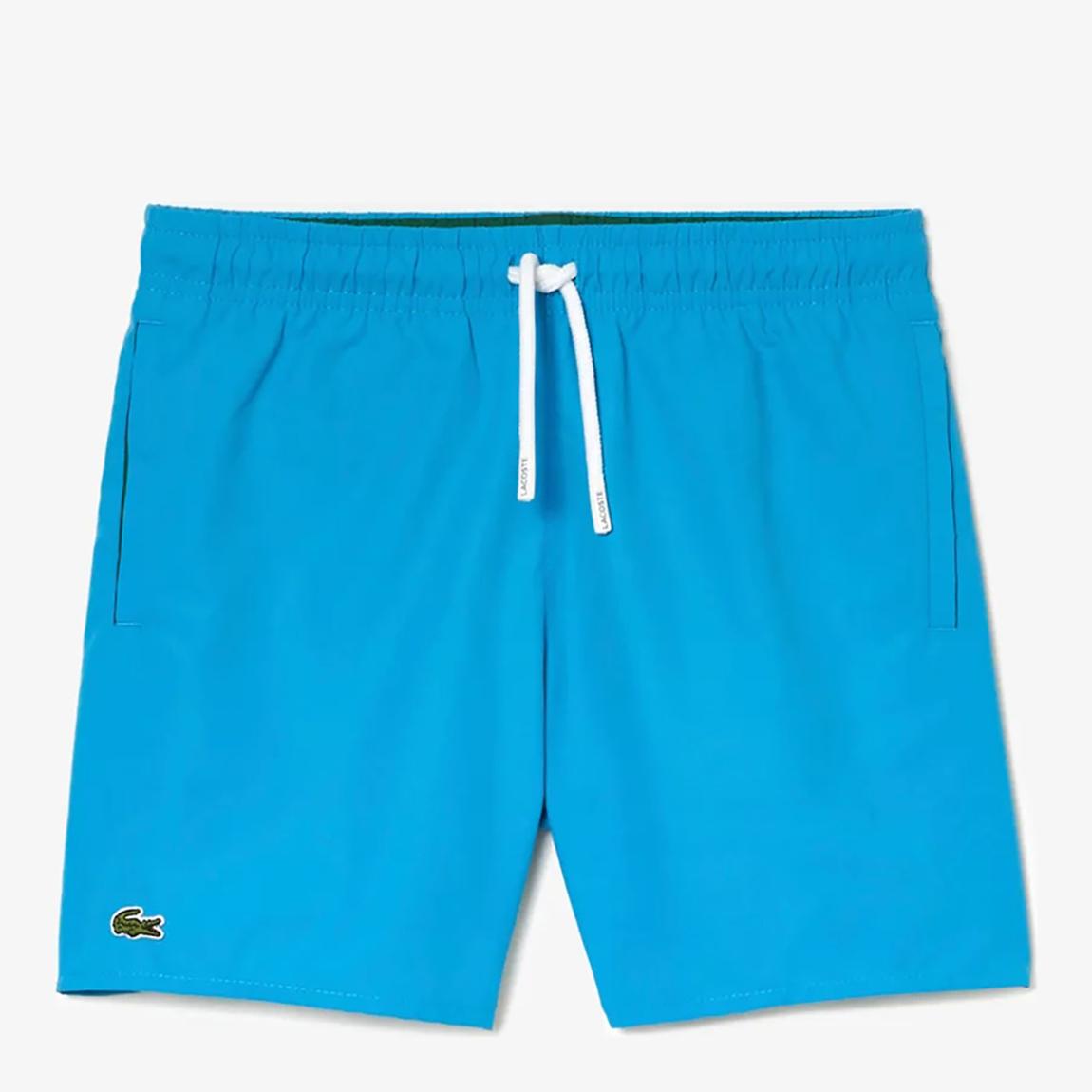 Teen Boy's Blue Logo Swim Shorts main product photo
