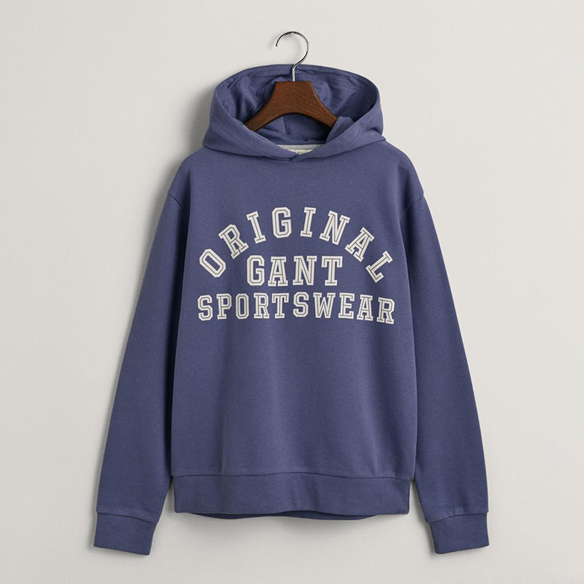 Teen's Blue Original Cotton Blend Hoodie main product photo