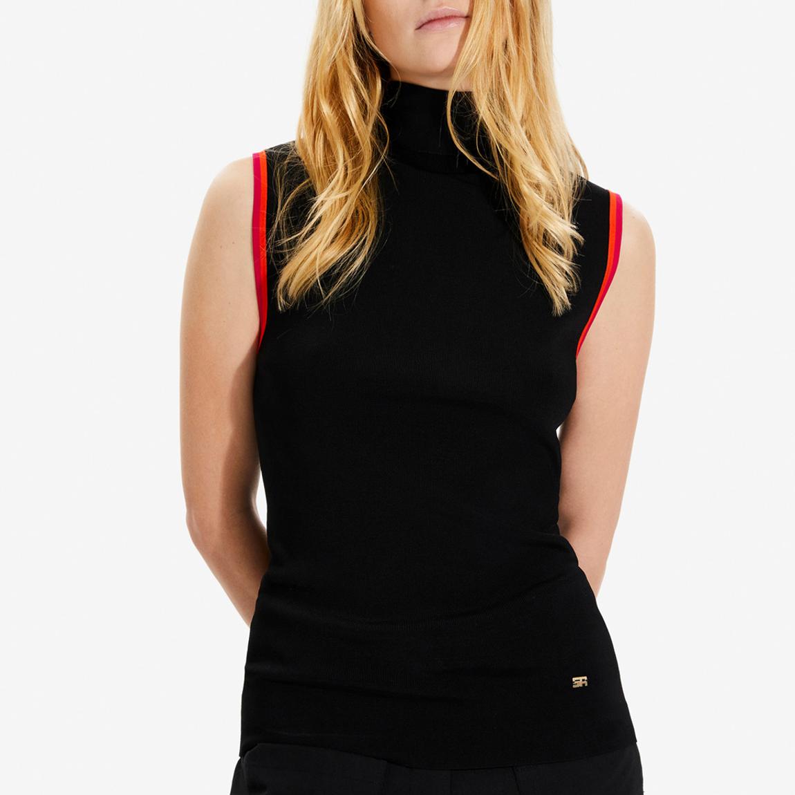 Black Sleeveless Tank Top main product photo