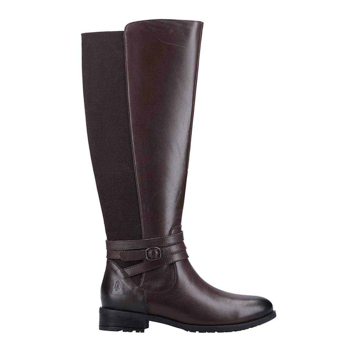 Brown Vanessa Heeled Long Boots main product photo