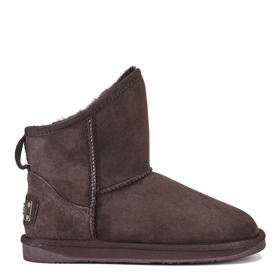 Brown Cosy Short Sheepskin Boots main product photo