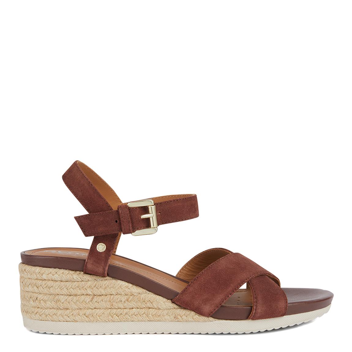 Brown Ischia Corda Wedge main product photo