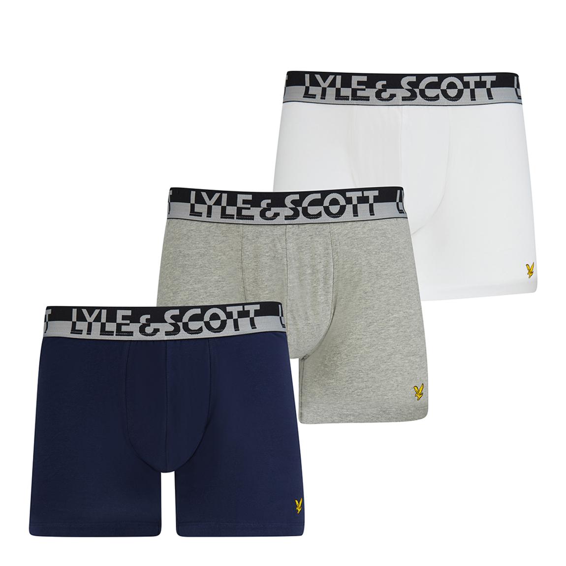 Grey Marl/Peacoat/ Bright White 3 Pack Ashton Trunk main product photo