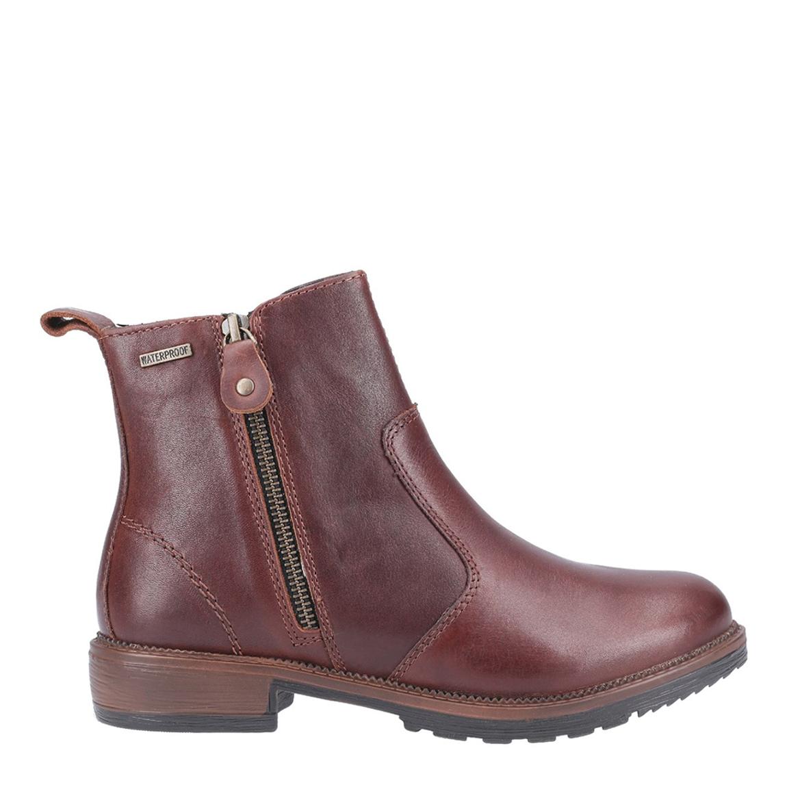 Brown Ashwicke Leather Ankle Boots main product photo