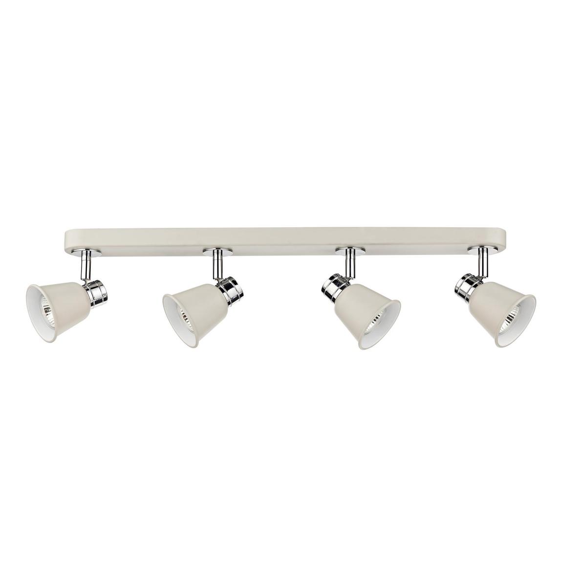 Fry 4 Light Bar Spotlight Cream Polished Chrome main product photo