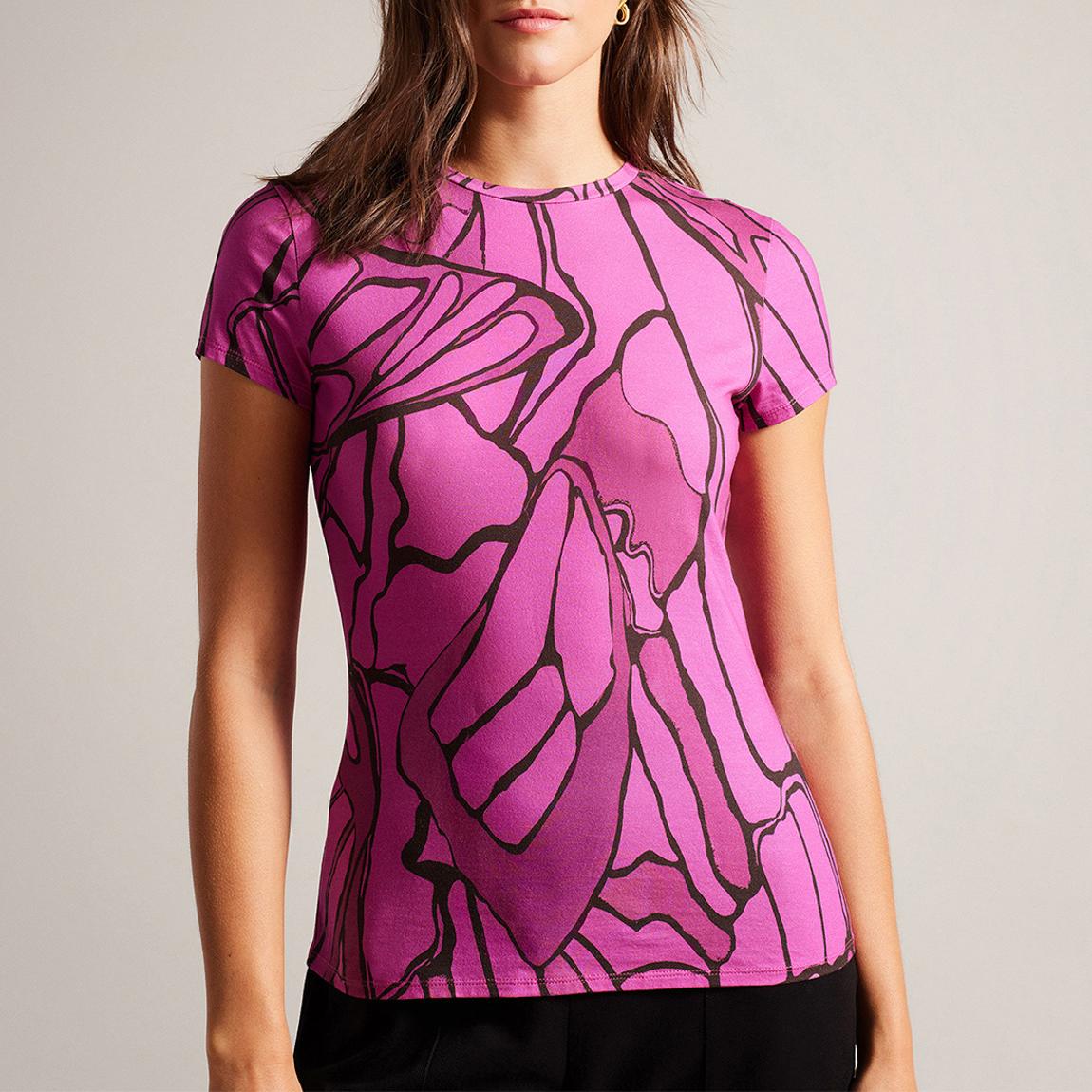 Pink Kcarlia Fitted T-Shirt main product photo