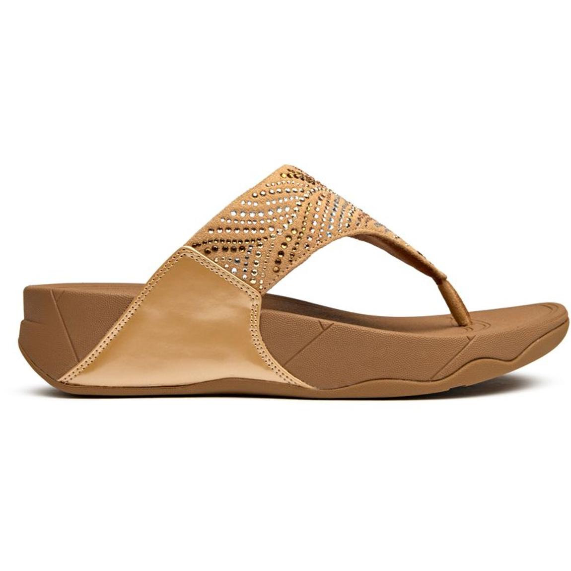 Fitflop Lulu Crystal Feather Sandals main product photo