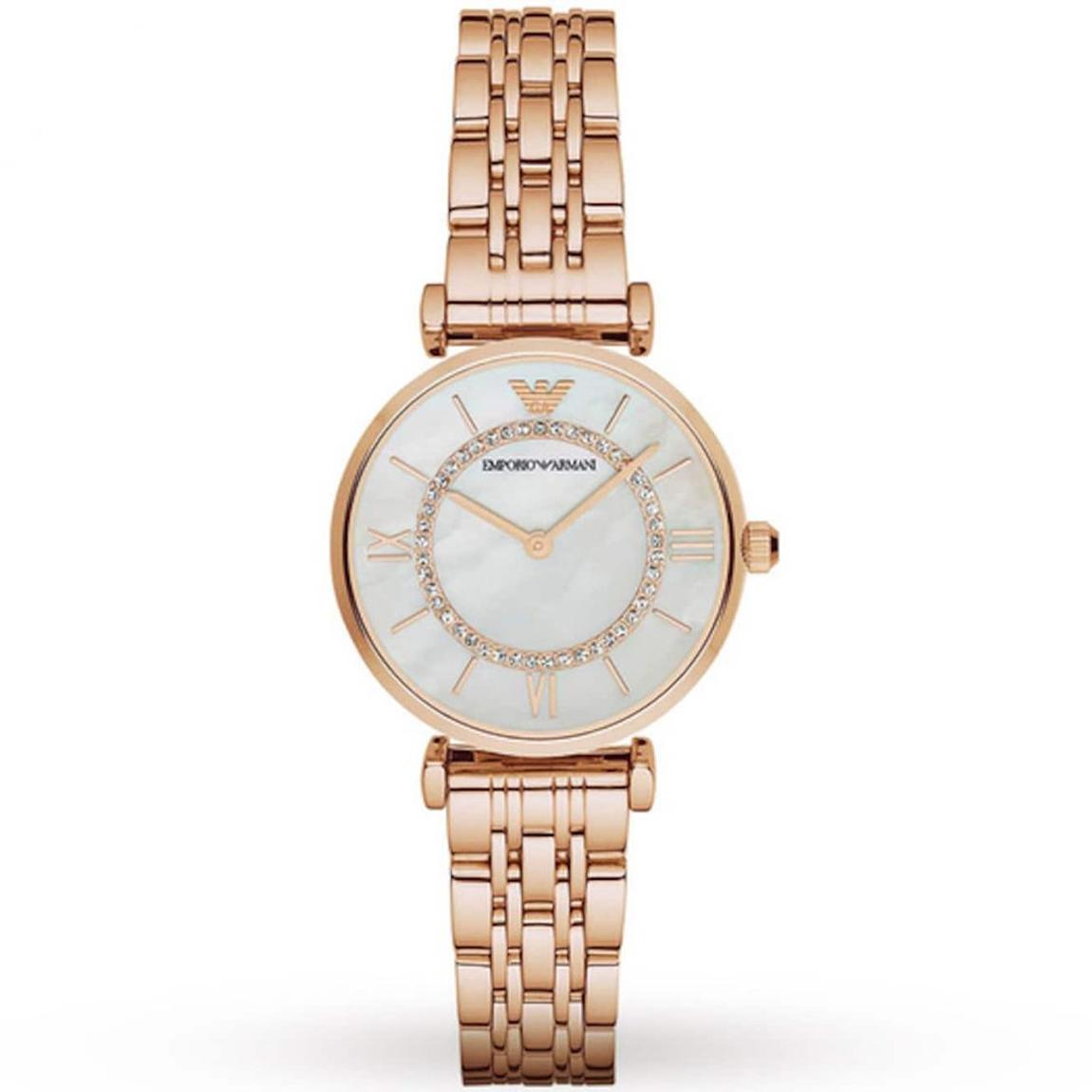Emporio Armani AR1909 Ladies Watch T-Bar Gianni Rose Gold main product photo