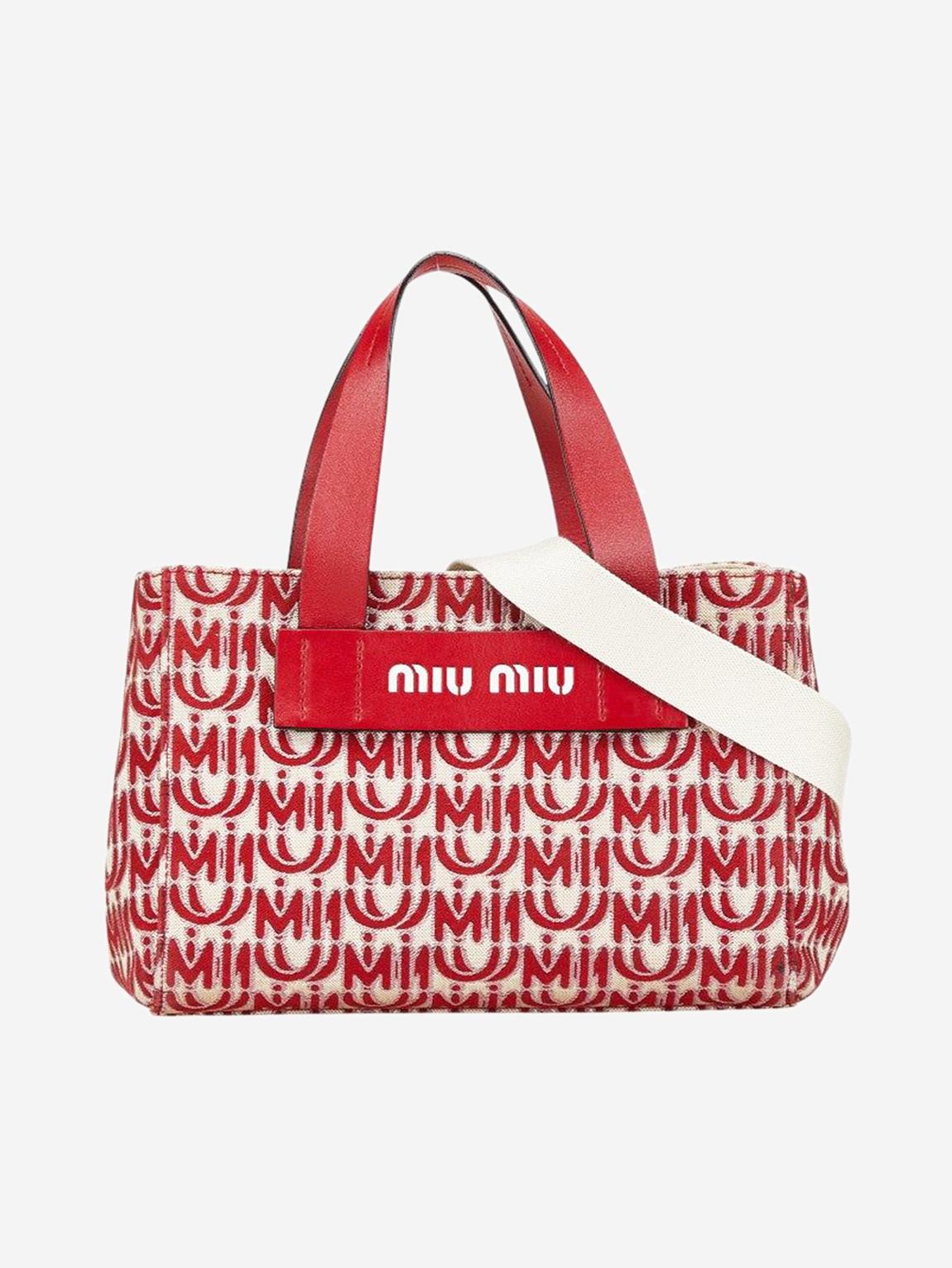 Red Everywhere 2way tote bag main product photo