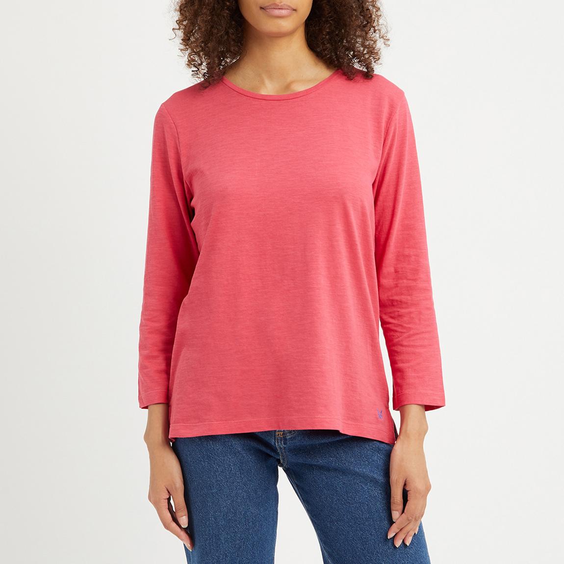 Red Slub Melange T-Shirt main product photo