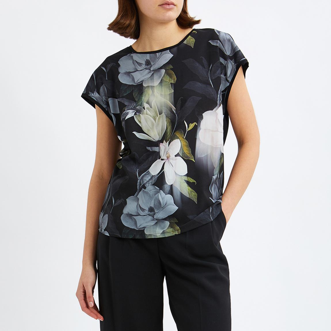 Black Floral Kaminaa Top main product photo