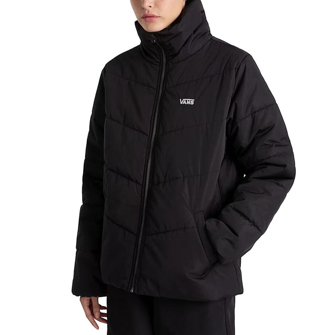 Polyester Bomber Jacket with Zip Fastening and Visible Logo Wo - main product photo
