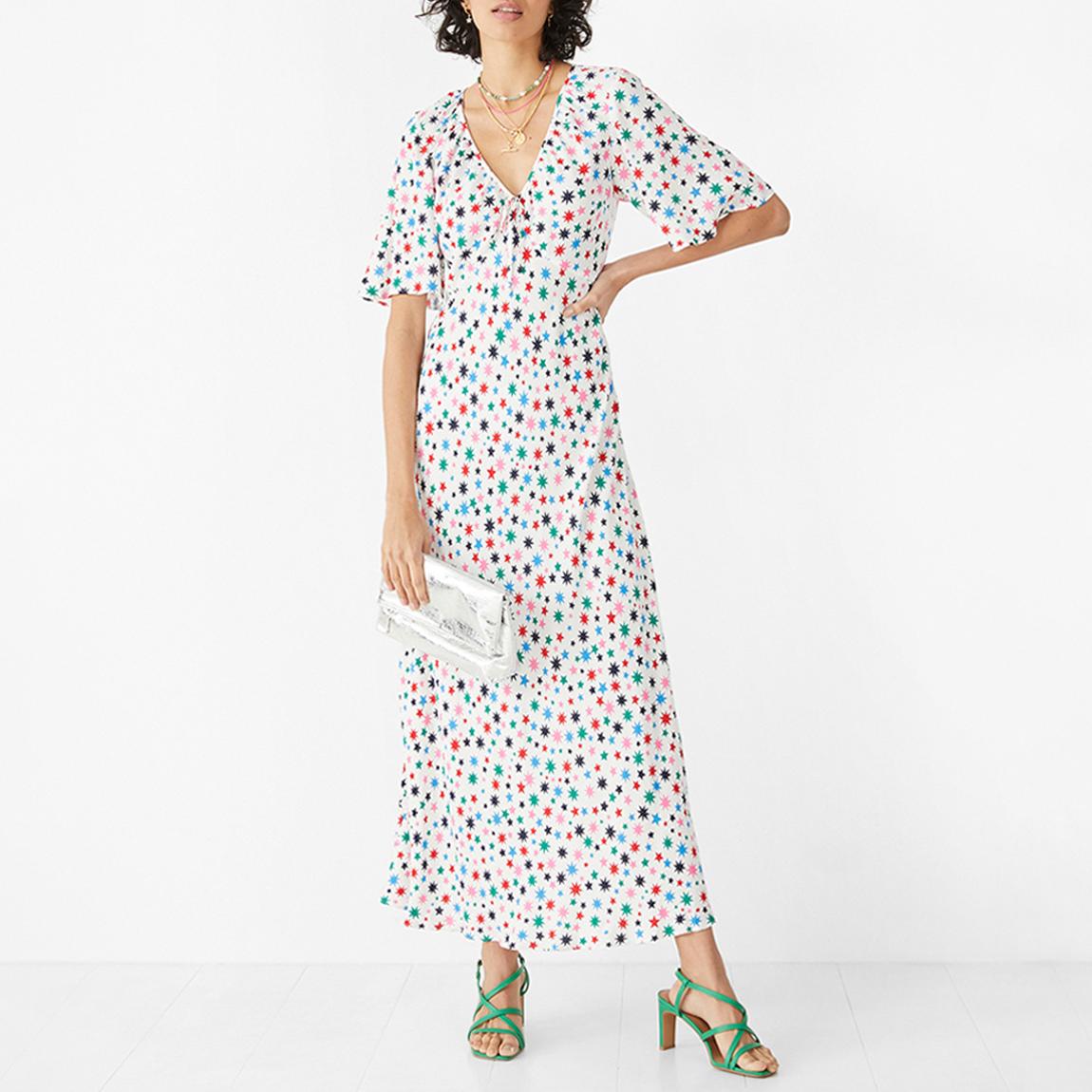 Starr Midi Tea Dress - Multi Star main product photo