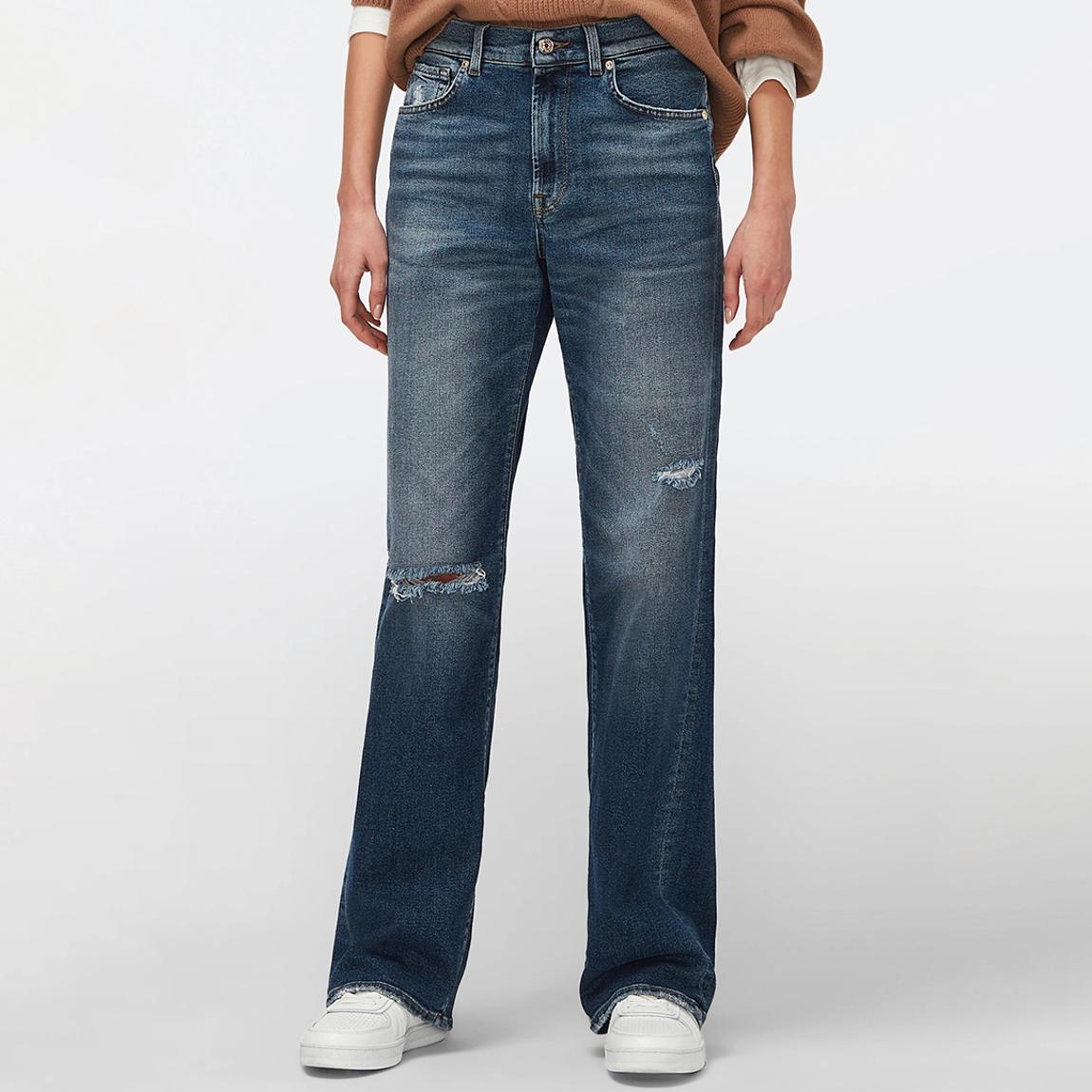Blue Tess Bootcut Stretch Jeans main product photo