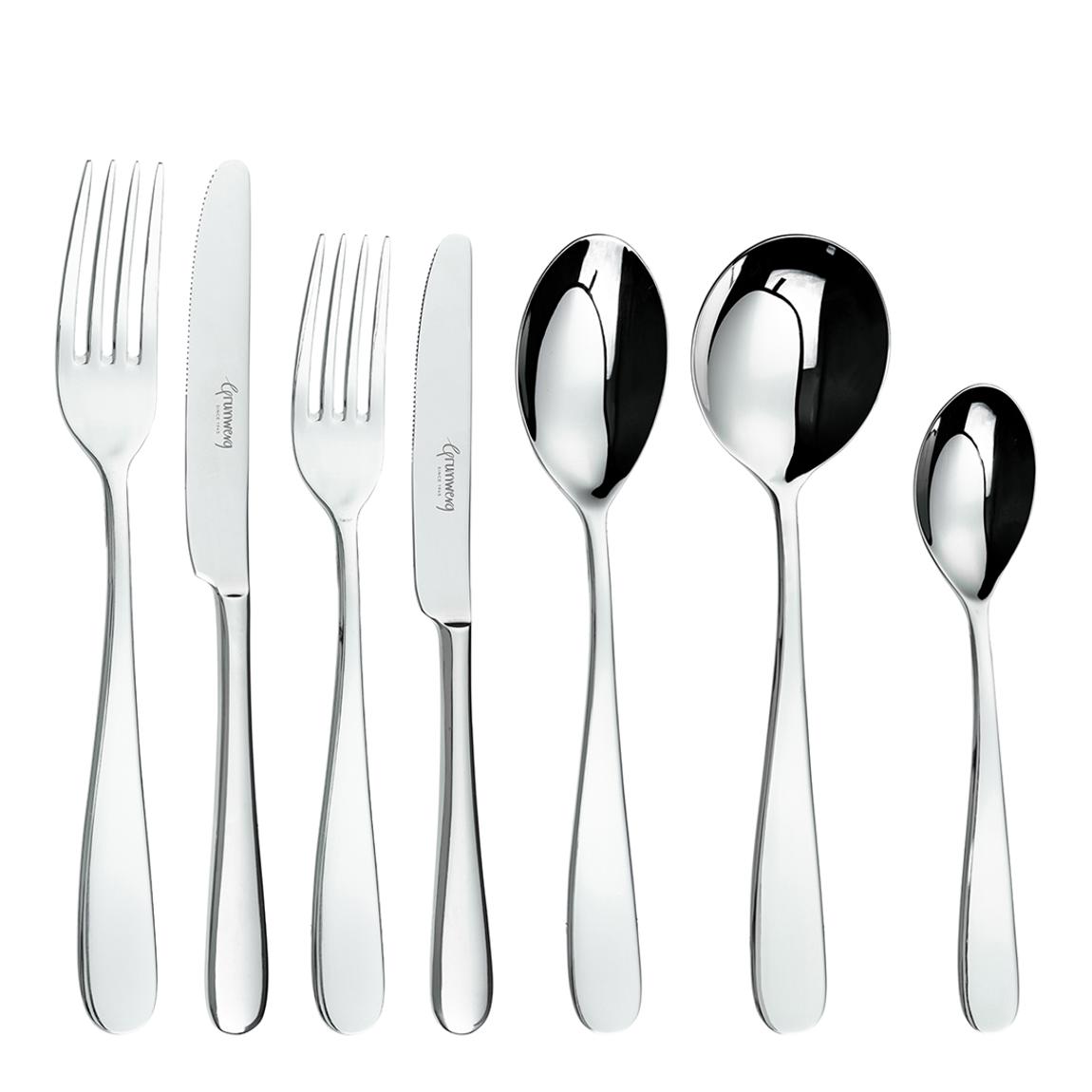84 Piece Clarence Cutlery Set for 12 People main product photo