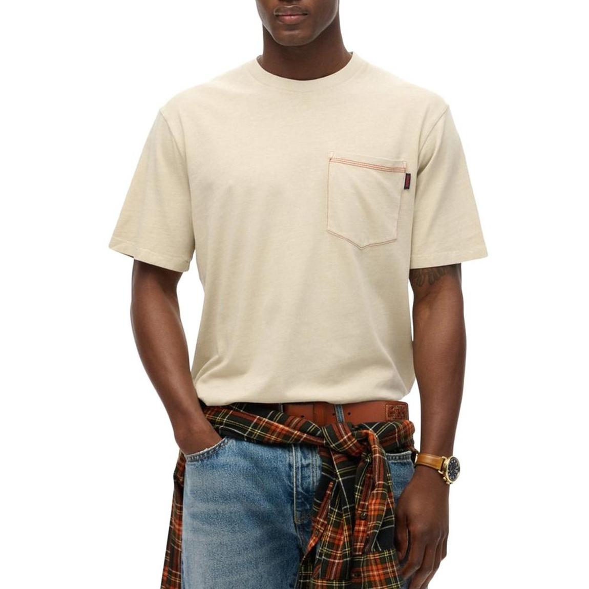 Cotton T-shirt with Visible Logo and Prints - White main product photo