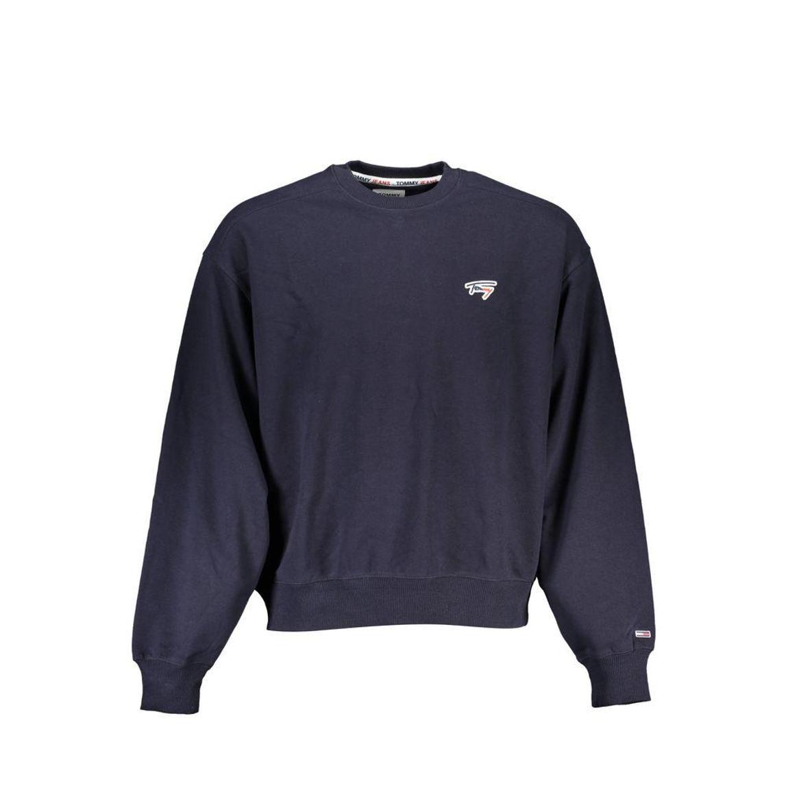 Classic Fit Crew Neck Sweatshirt - Blue Sweaters main product photo