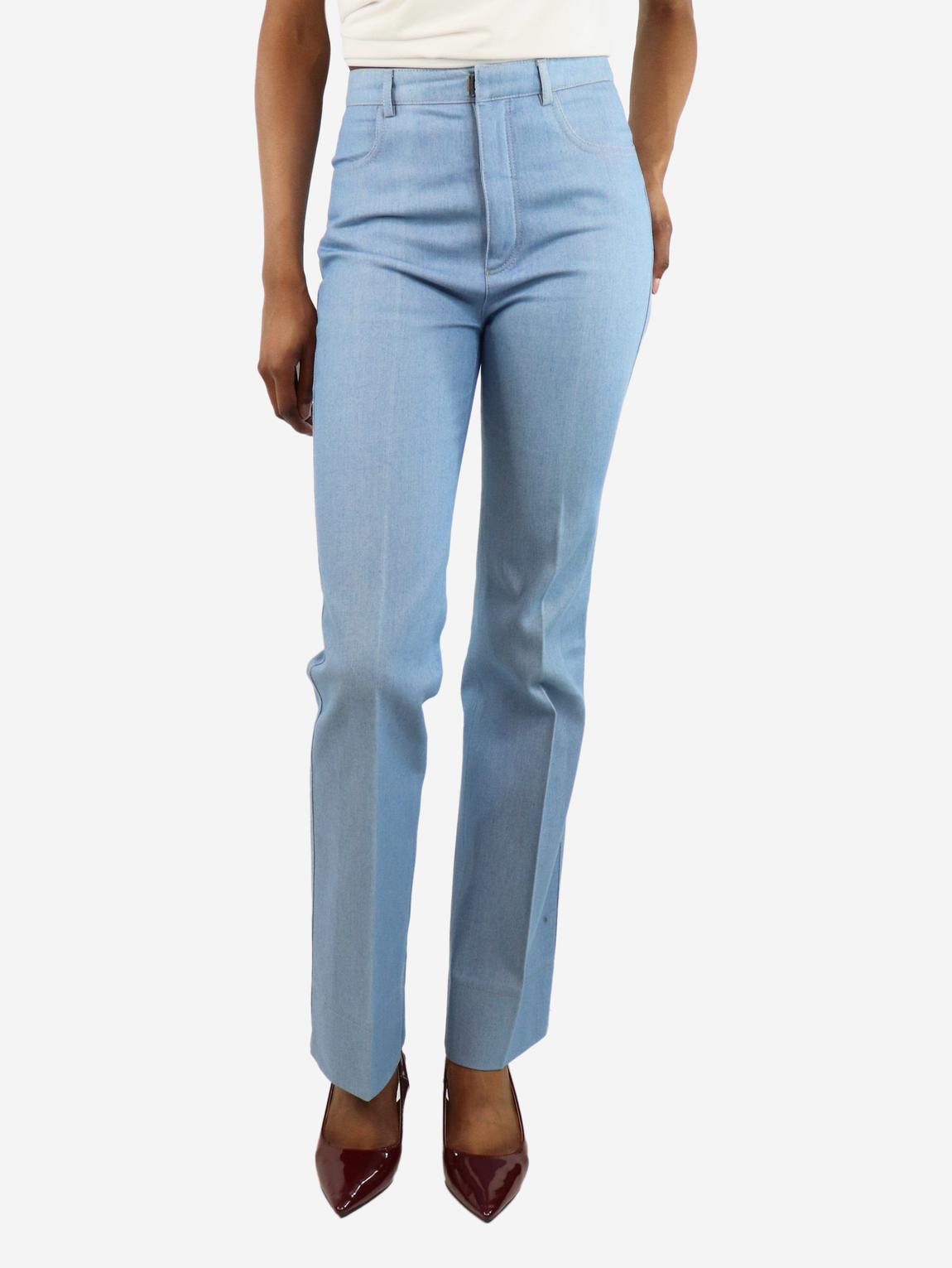 Blue denim trousers main product photo