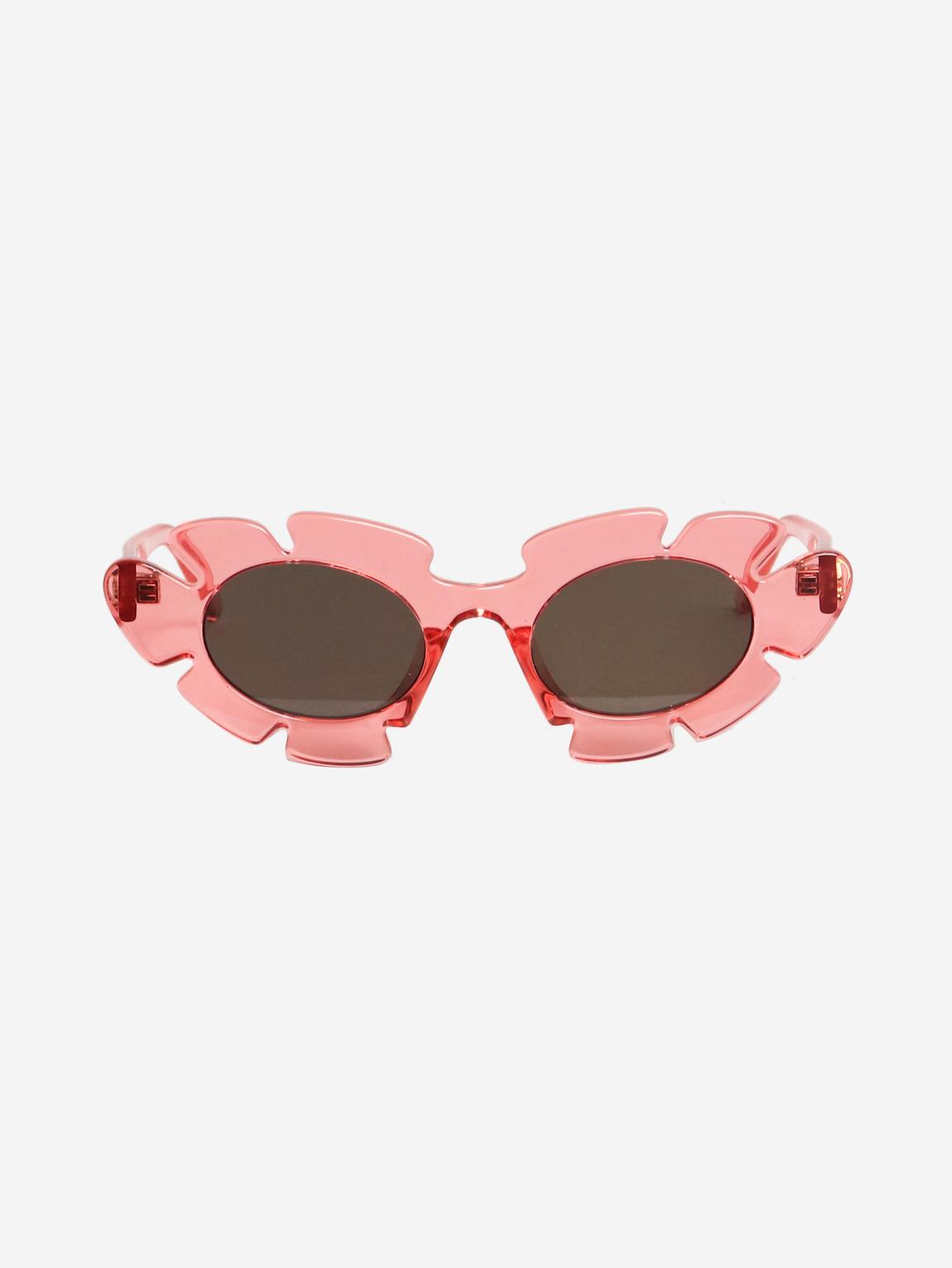 Pink floral sunglasses main product photo